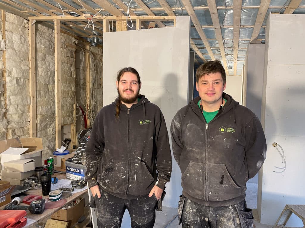 Medarbejdere fra Gjørtler Ejendomme som poserer.