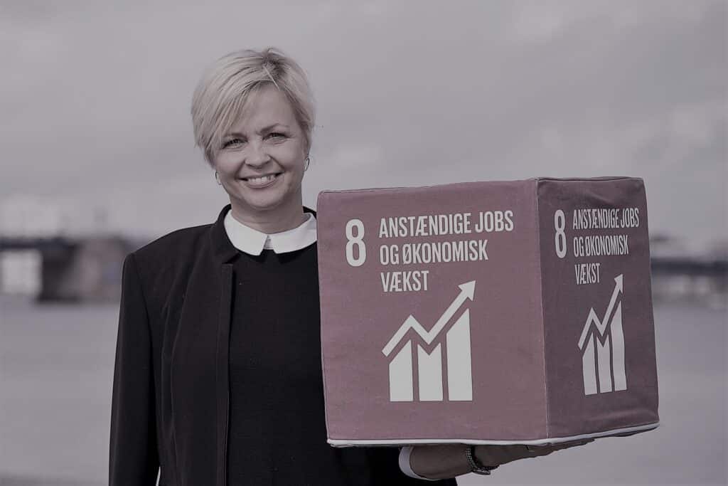 GROW ambassadør Huset Venture med Direktør med Dorte Boddum Kronborg.